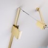 Radaway Essenza Pro Gold Ptj kabina pięciokątna 100x90 prawa złoty połysk/szkło przejrzyste 10100000-09-01R/10100900-01-01